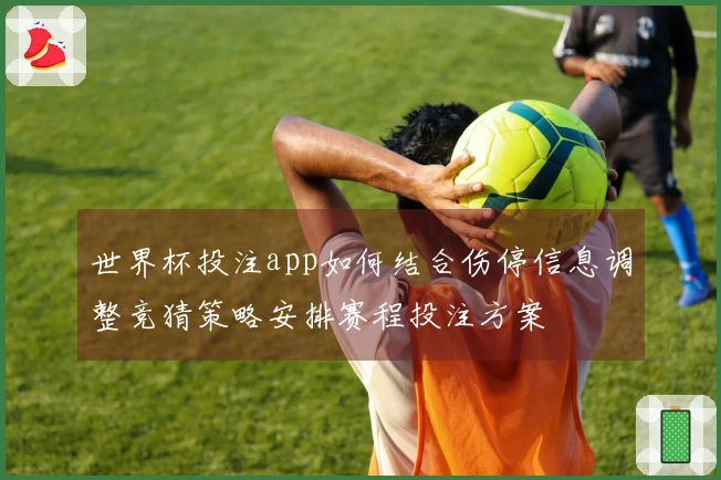 世界杯投注app如何结合伤停信息调整竞猜策略安排赛程投注方案